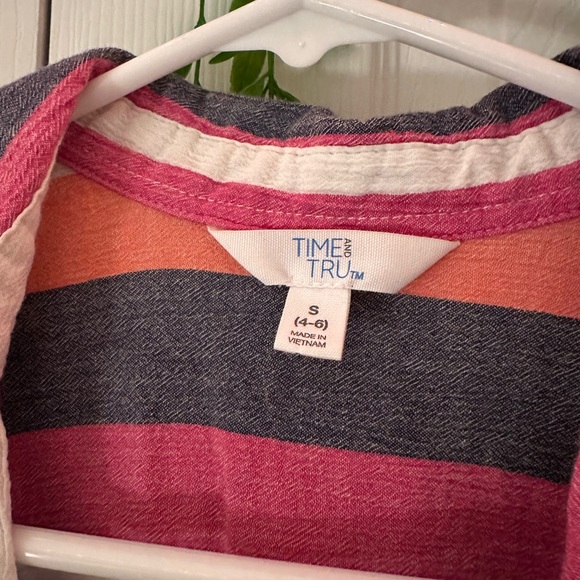 Multi-Colored Oversized Button Down - Picture 2 of 3